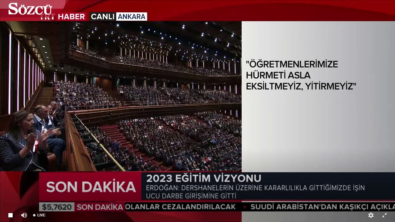 Erdoğan: Öğretmenlikte uygulanan pedagojik formasyonu kaldırıyoruz artık bu uygulamayı bakanlığımız yapacak'
