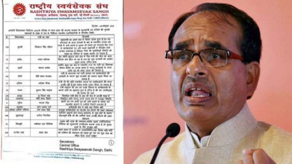 MP Election 2018:RSS की  Report Viral, Shivraj Singh समेत इन मंत्रियों की उड़ी नींद | वनइंडिया हिंदी