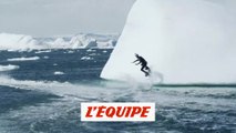 Le wakeboardeur Nikita Martyanov s'éclate entre des icebergs au Groenland - Adrénaline - Wakeboard