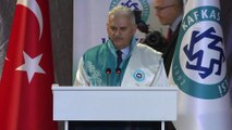 TBMM Başkanı Yıldırım: 'Bu günlerde Türk kelimesi üzerinde fırtınalar kopartılıyor' - KARS