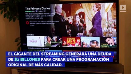 Netflix está recaudando $2 mil millones para crear más contenido original