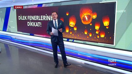 Apartmanın Çatısını Dilek Feneri Yaktı