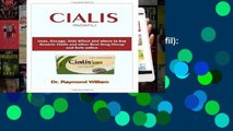 D.O.W.N.L.O.A.D [P.D.F] CIALIS (Tadafil): Uses, dosage, side effects, where to buy generic Cialis