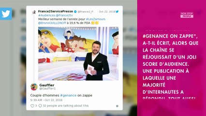 Les Z'amours : Bruno Guillon indigné par un Tweet homophobe, il répond