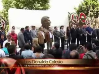 Télécharger la video: Recuerdan priistas a Colosio tras 16 años de muerto