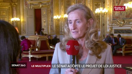 Réforme de la justice : « Ce vote favorable traduit vraiment cette ambition de réforme pour la justice » estime Nicole Belloubet
