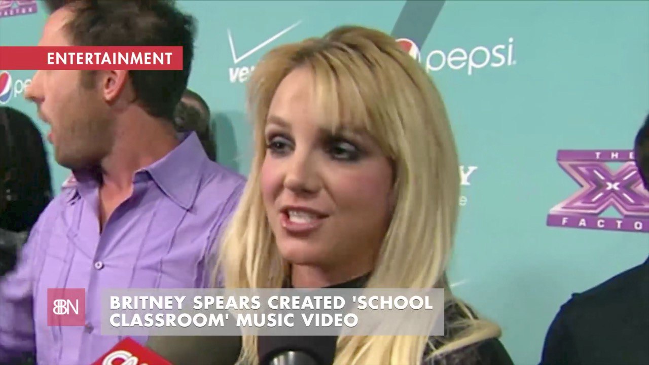 Britney Spears Is In The Classroom