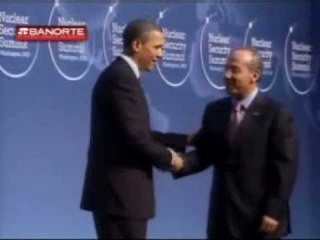 Llega Calderón a cumbre nuclear nuclear en EU
