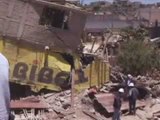 Obra en la México - Pachuca provoca derrumbe de una casa