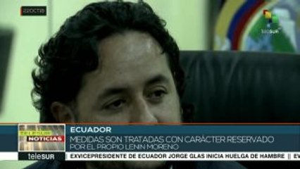 Ecuador: defensa de Glas reitera que se trata de un preso político