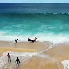 This dedication to get the perfect photo is inspiring