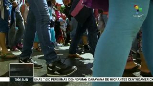 Muere integrante de la caravana de migrantes en Chiapas, México