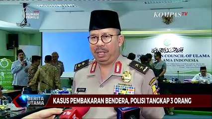 MUI Minta Kasus Pembakaran Bendera Diserahkan ke Polisi