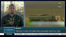 Canciller ruso llama a preservar tratado de misiles firmado por EEUU