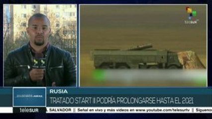 Canciller ruso llama a preservar tratado de misiles firmado por EEUU