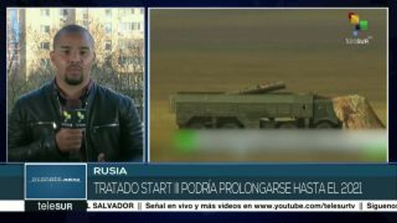 Canciller ruso llama a preservar tratado de misiles firmado por EEUU