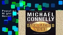 Popular Dark Sacred Night (Bosch and Ballard Novel)