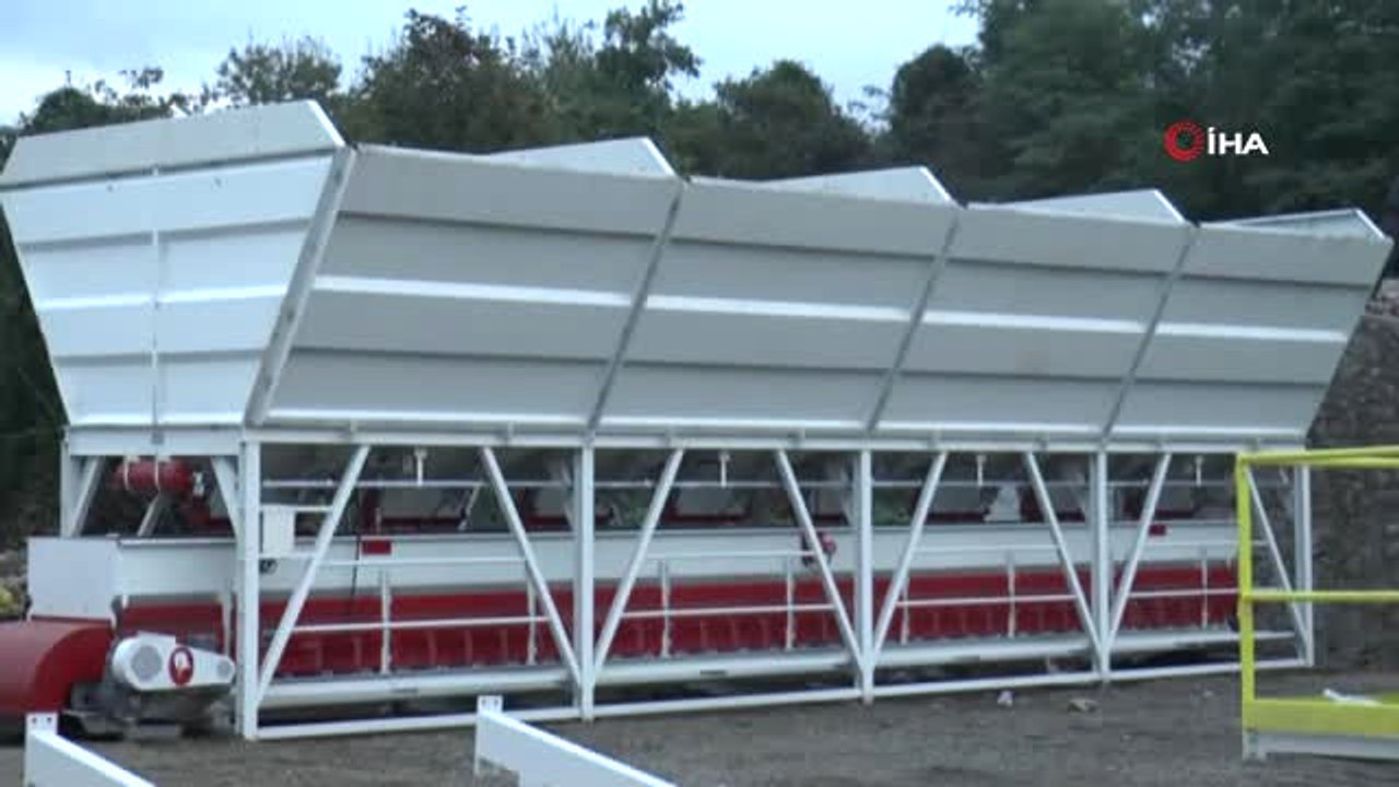 Ünye Belediyesi, Beton Santrali Kuruyor