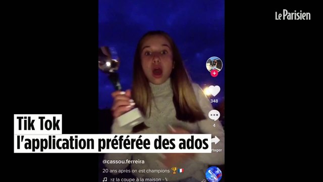 Tik Tok, l'application qui fait chanter et danser les ados