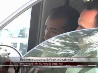 Define PRI estrategia para "aplastar" al PAN en 2012