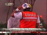 Se incendia Wal- Mart en Buenavista