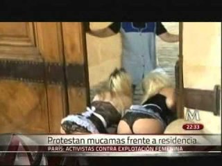 Mucamas ucranianas vs acoso sexual