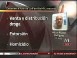 Detienen a presunto líder de la Familia Michoacana en Valle de Chalco
