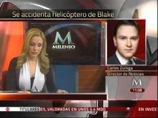 Download Video: Se accidenta helicóptero de Blake