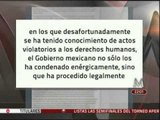 Felipe Calderón y  demanda de crimenes de guerra que enfrenta