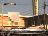 Bloqueos en Tamaulipas