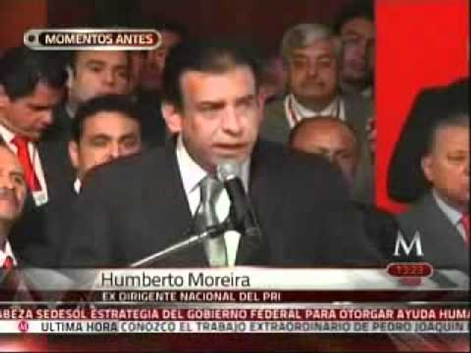 Así renunció Humberto Moreira al PRI: ¡Viva México y viva Peña Nieto!