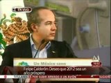 Felipe Calderón habla sobre salud en Durango
