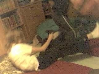 Bataille de coussins