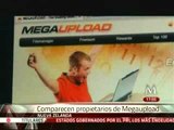 Comparecen directivos de Megaupload ante la justicia