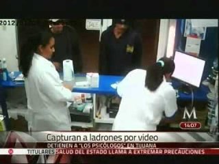 Capturan a ladrones por video en Tijuana