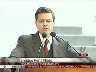 Peña Nieto reitera respaldo a Beatriz Paredes