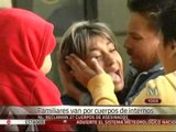 Familiares van por cuerpos de internos en Apodaca
