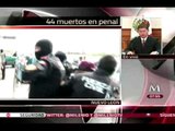 Rodrigo Medina detalla el enfrentamiento en el penal  Apodaca