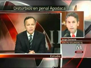 "Todo bajo control" dentro de Penal de Apodaca: vocero de seguridad de NL