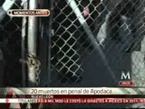 20 muertos en el penal de Apodaca, NL