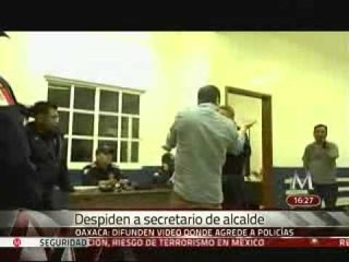 Despiden a secretario de Oaxaca, tras aparecer en un video en estado de ebriedad