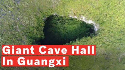 Giant Hidden Cave Hall Found In China Sinkhole
