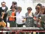 Último adiós a jóvenes ejecutados en Cuernavaca, Morelos