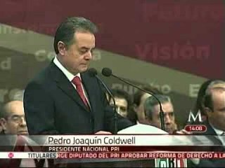 El PRI se opone a otro sexenio de muerte: Coldwell