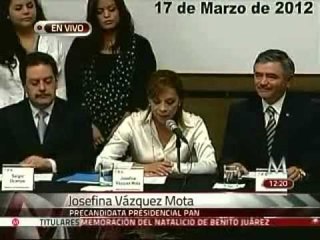 Se registra Vázquez Mota ante el IFE