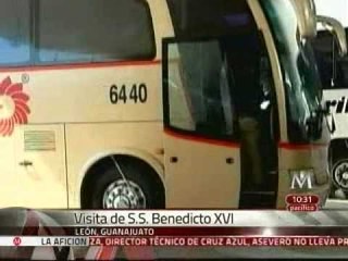 Reporte de Azucena Uresti desde León, en espera de Benedicto XVI