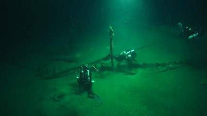 Un navire grec vieux de 2 400 retrouvé au fond de la mer Noire