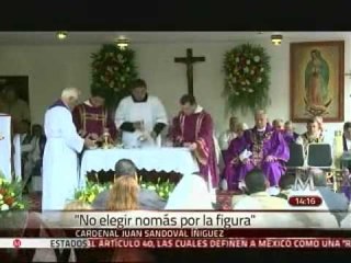 No elegir 'nomás' por la figura: Cardenal Íñiguez