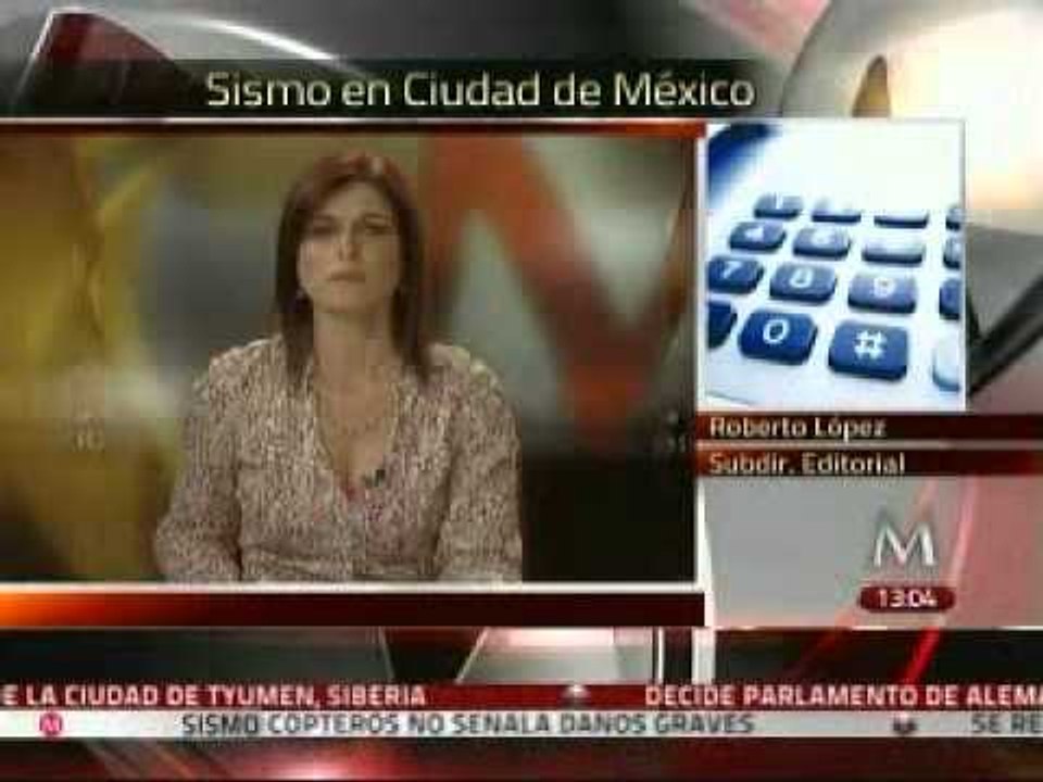 Nuevo temblor en la Ciudad de México, 6.0 grados