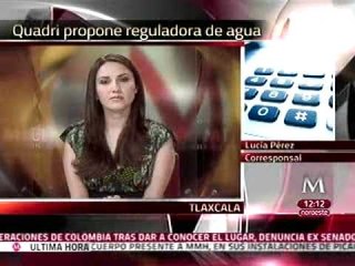 Propone Quadri creación de entidad reguladora de agua